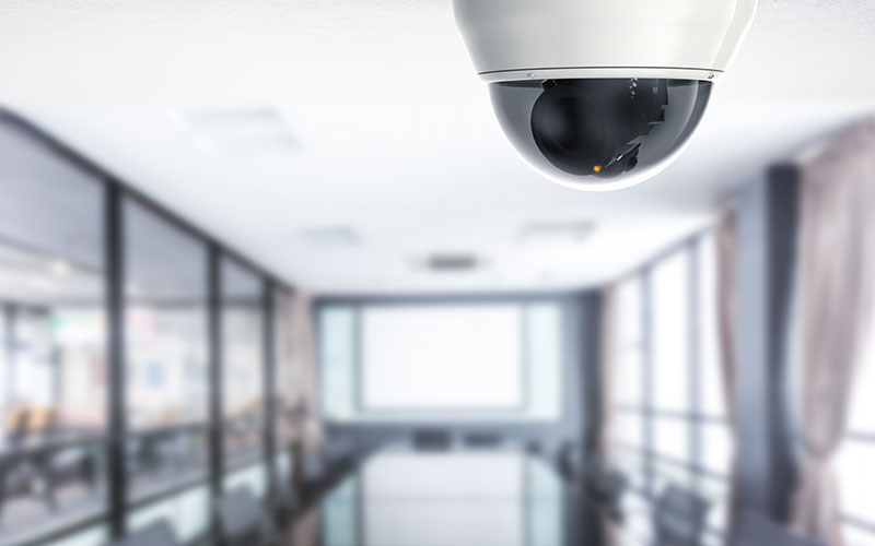 Einbruchsprävention durch Videoüberwachung von Innenräumen