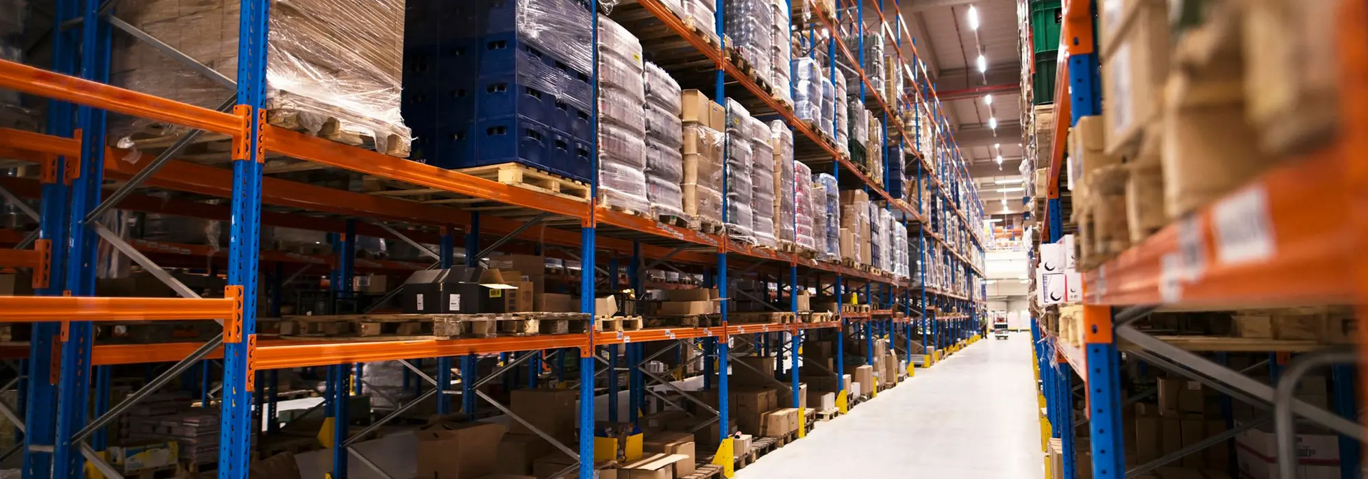 Alarmanlage Lagerhalle - Ansicht einer Lagerhalle