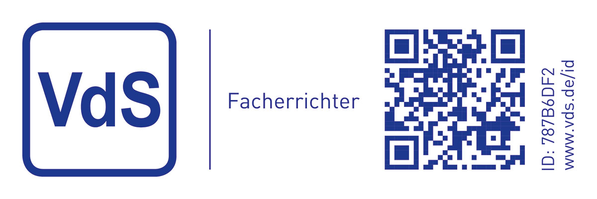 VdS Facherrichter - Alarmanlagen für Apotheken