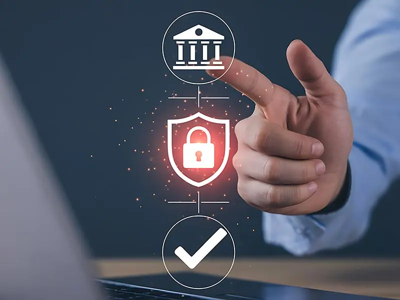 Alarmanlagen Banken - Banken-Finanzsymbol - Sicherheit