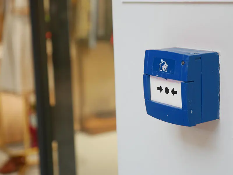 Brandwarnanlage Alarmanlage Einzelhandel Ladengeschäft