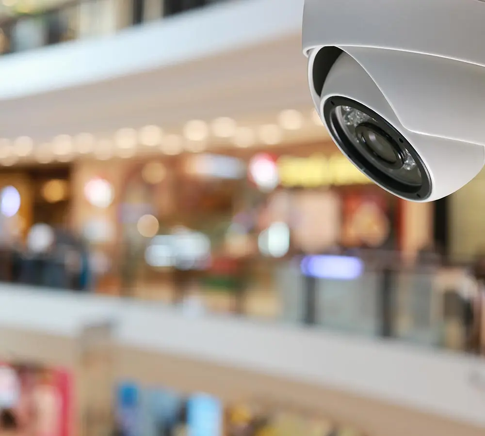 Shoppingcenter Videoüberwachung Kamera